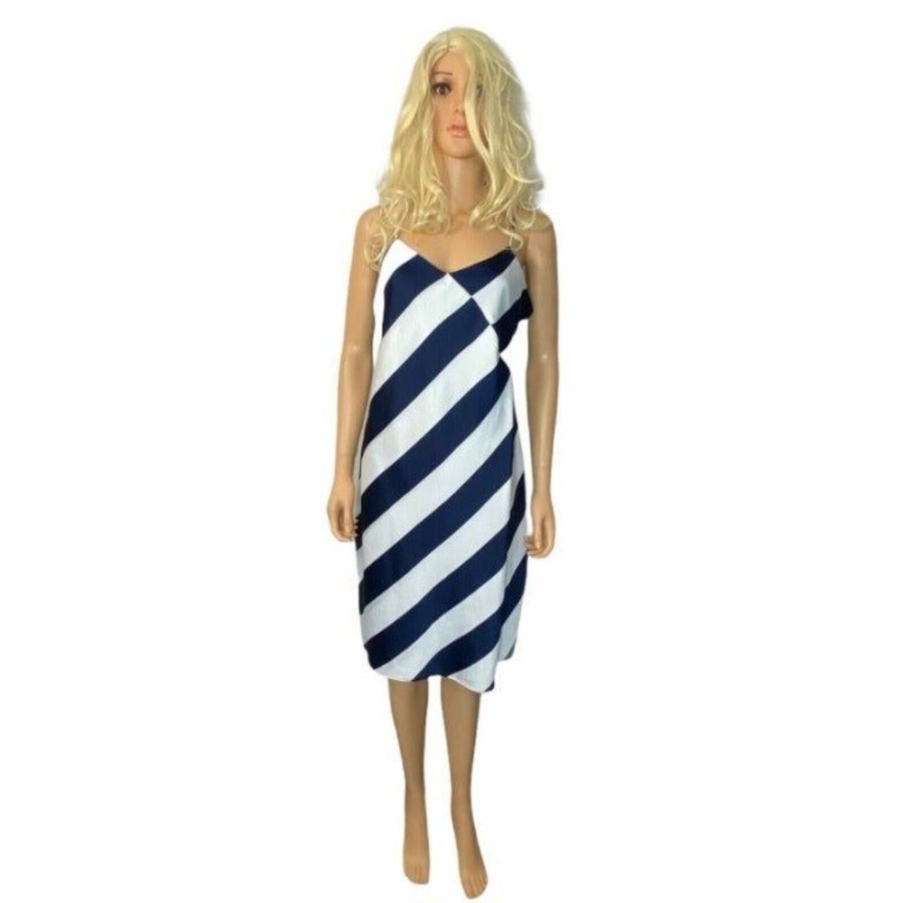 NWT Banana Republic Cascade Slip Dress Size 8* Defect MSRP$128 - Picture 4 of 12